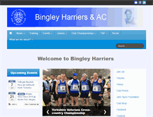 Tablet Screenshot of bingleyharriers.co.uk